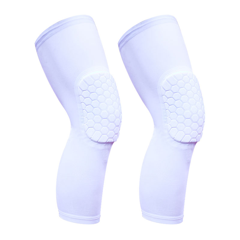 Basketball honeycomb knee pads anti-collision elbow pads anti-fall male protective knee professional sports meniscus equipment